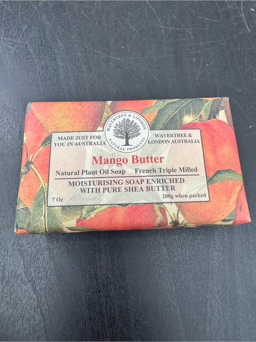 Wavertree & London Australia Bar Soap Mango Butter Shea Butter